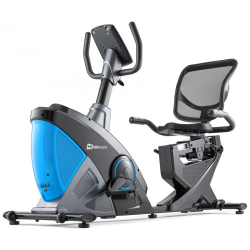 Велотренажер  Hop-Sport HS-070L Helix iConsole+ (blue) - фото №3